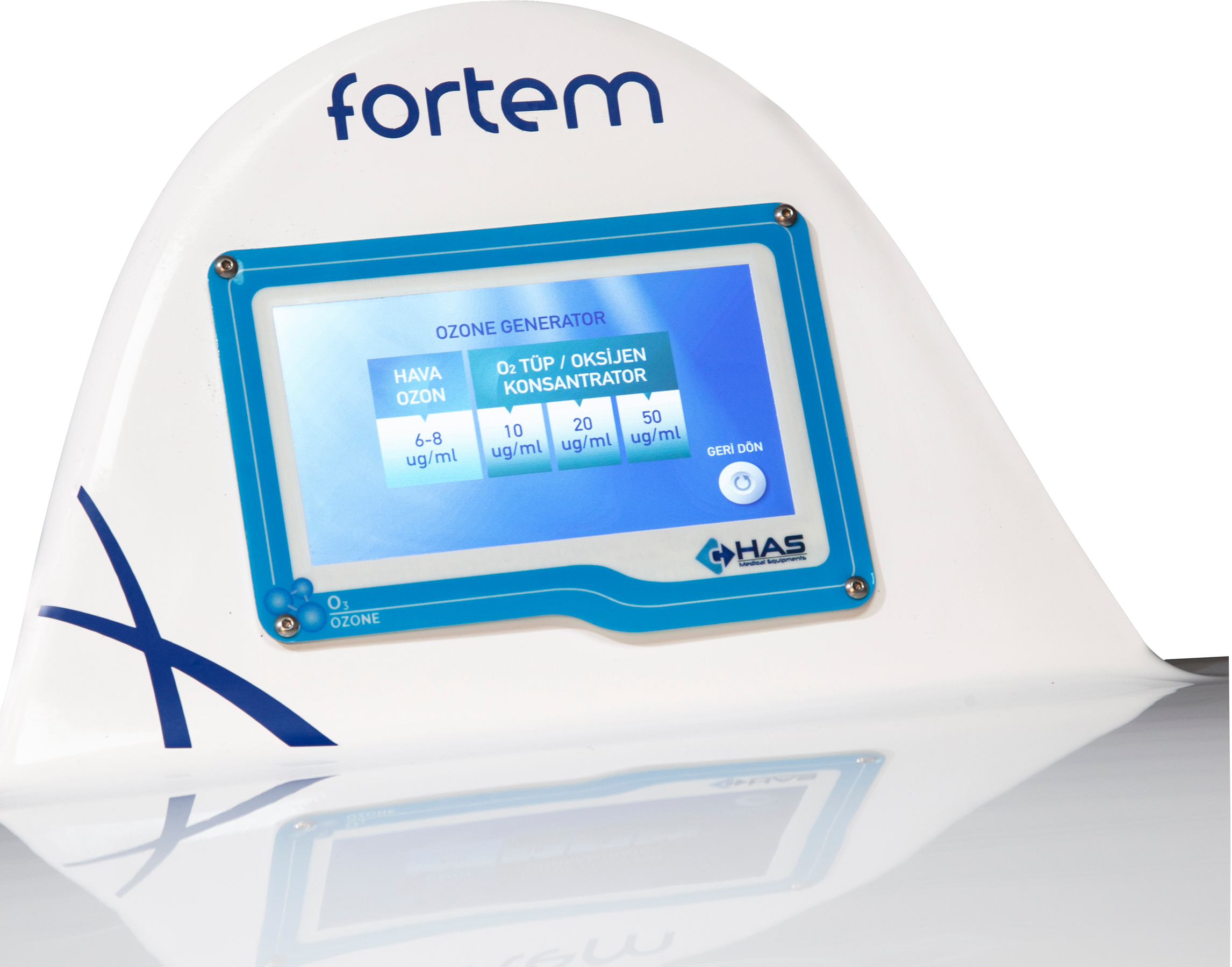 Fortem Ozon Sauna - Uygulama